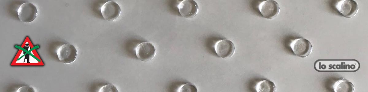 Bottoni antiscivolo in cristallo per piatto doccia o vasca da bagno